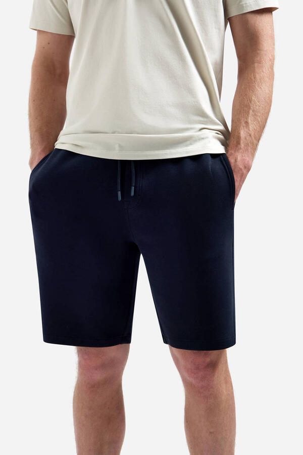 No Excess regular sweatshort donkerblauw - Foto 3