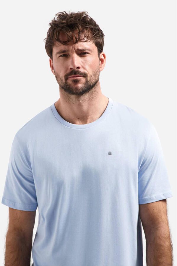 No Excess regular T-shirt blauw - Foto 3