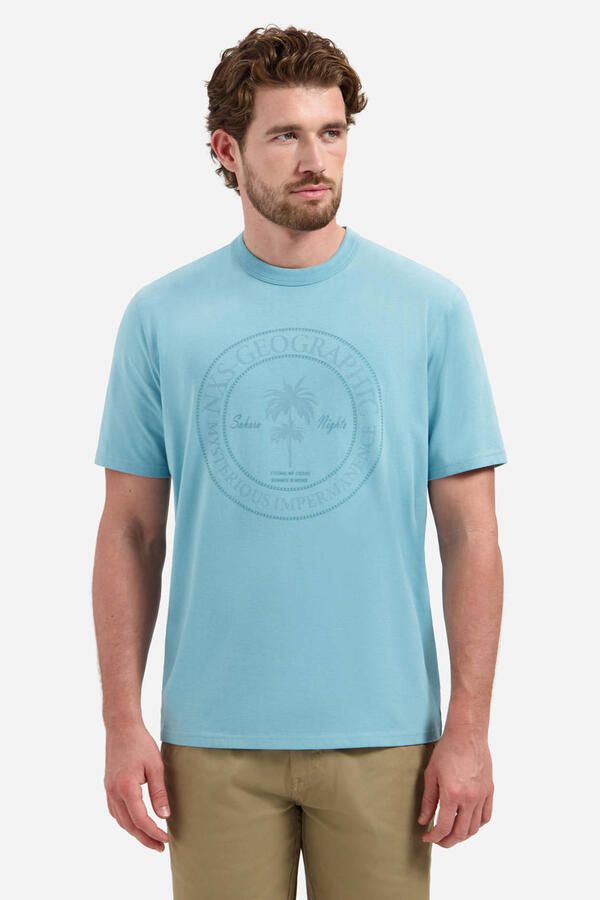 No Excess regular T-shirt blauw