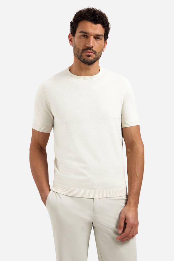 No Excess regular T-shirt ecru