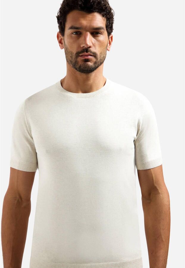No Excess regular T-shirt ecru - Foto 3