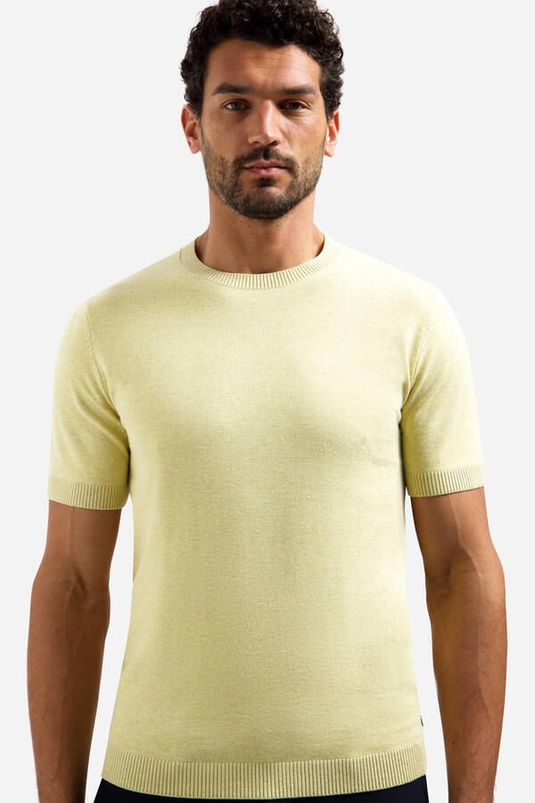 No Excess regular T-shirt geel - Foto 2