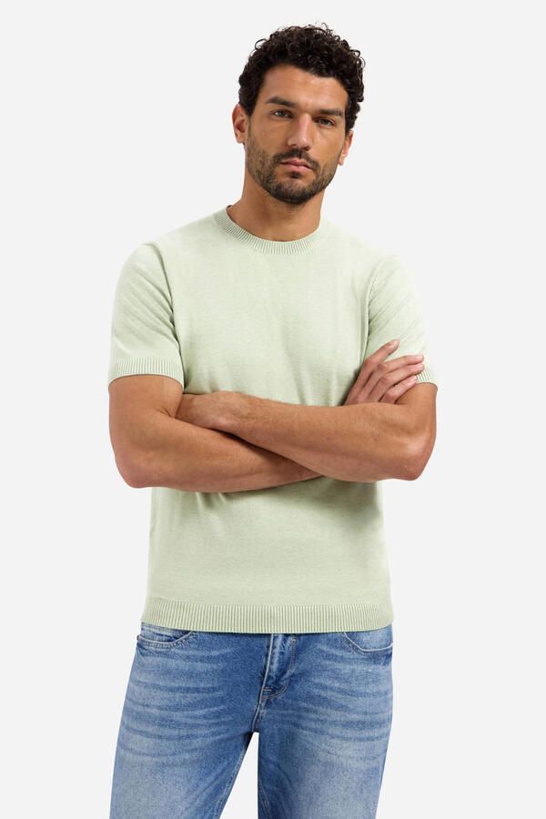 No Excess regular T-shirt groen
