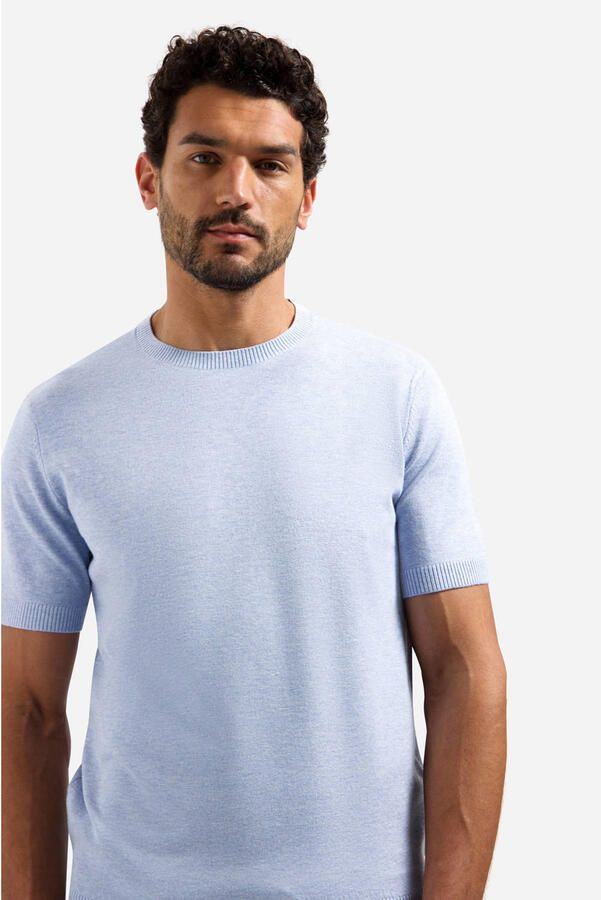 No Excess regular T-shirt lichtblauw - Foto 3