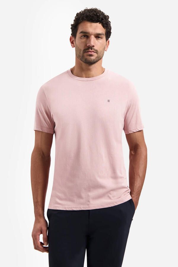 No Excess regular T-shirt roze
