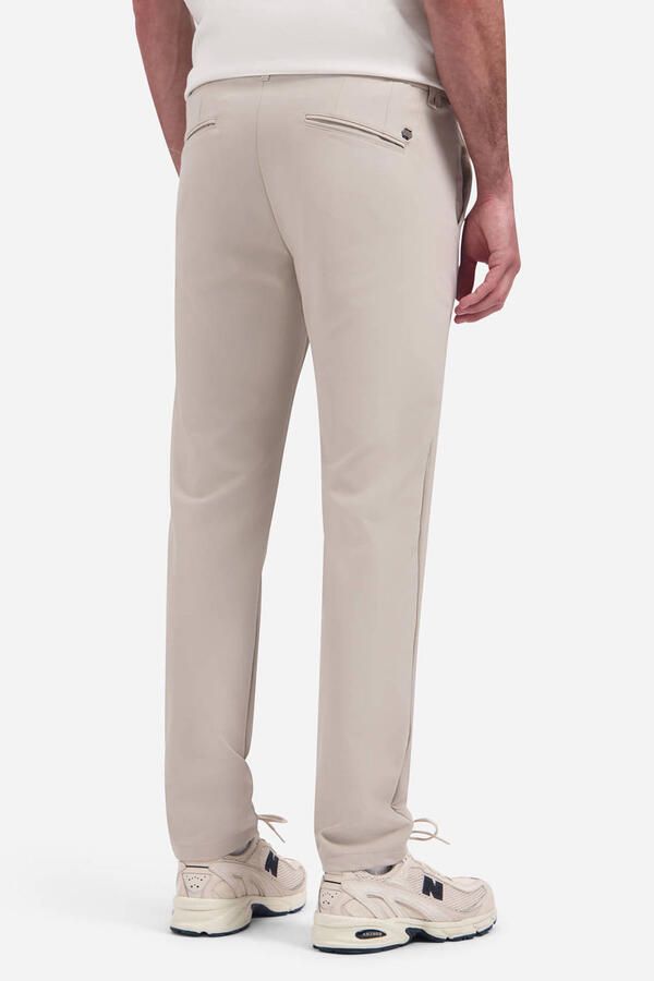 No Excess Broek Chino 4-Way Stretch Sedoc Stone - Foto 3