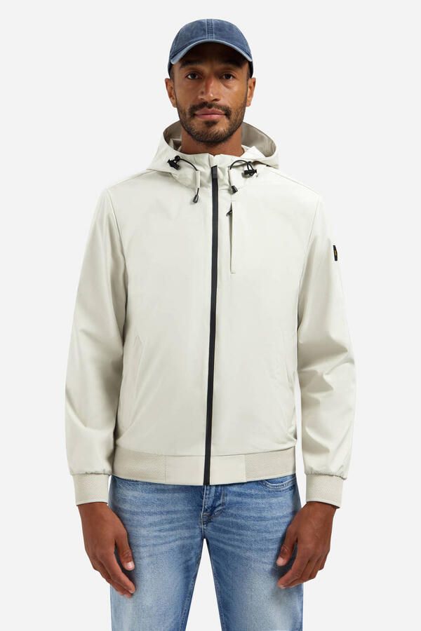 No Excess softshell jas beige