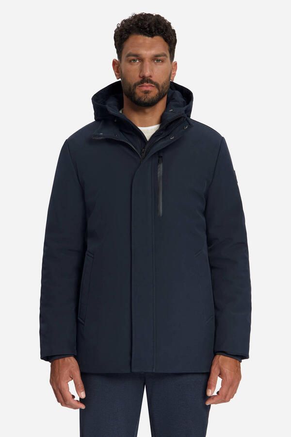 No Excess softshell winterjas dark night