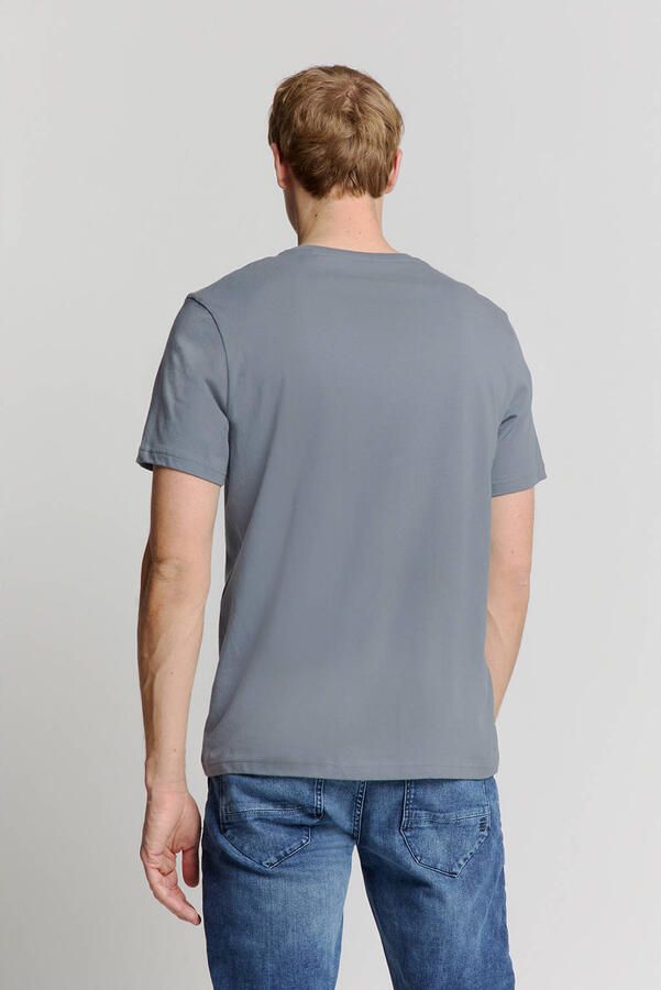 No Excess T-shirt grijsblauw - Foto 3
