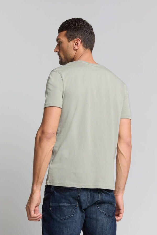 No Excess T-shirt grijsgroen - Foto 3
