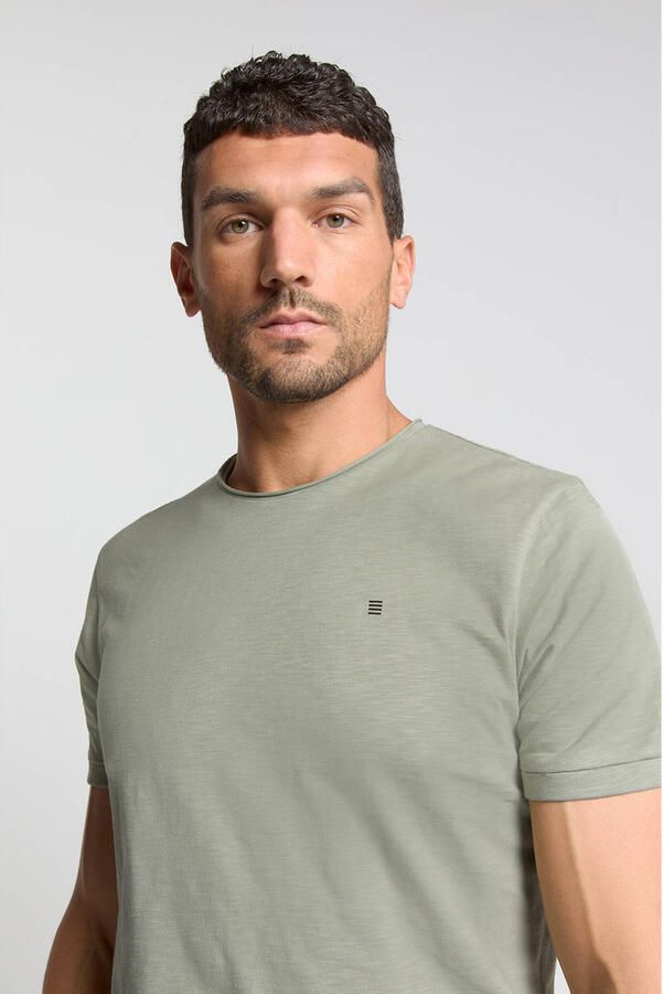 No Excess T-shirt grijsgroen