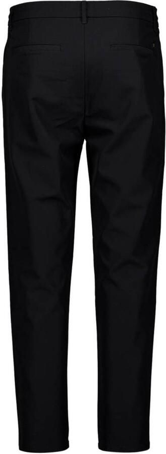 No Excess travelstof relaxed fit chino zwart - Foto 3