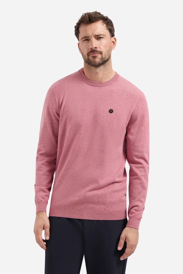 No Excess trui fijn gebreid roze
