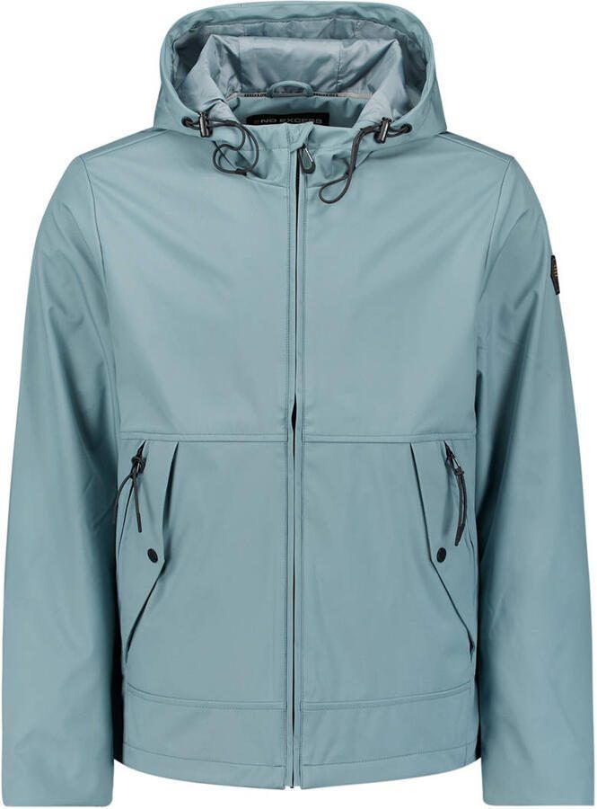 No Excess tussenjas turquoise