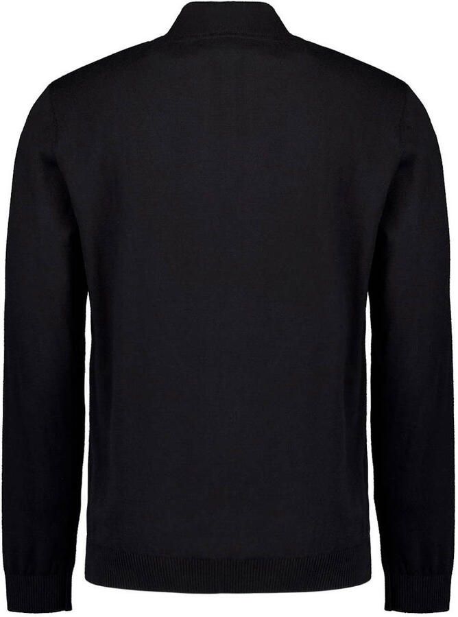 No Excess Melange 2 Gekleurde Vest Black Heren