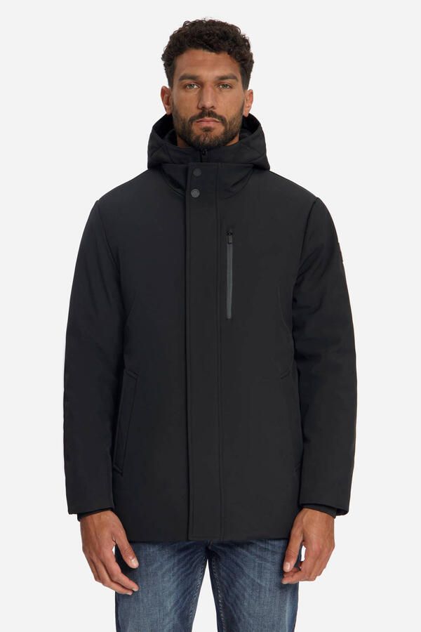 No Excess softshell winterjas zwart