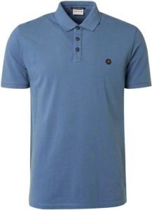 No Excess polo washed blue