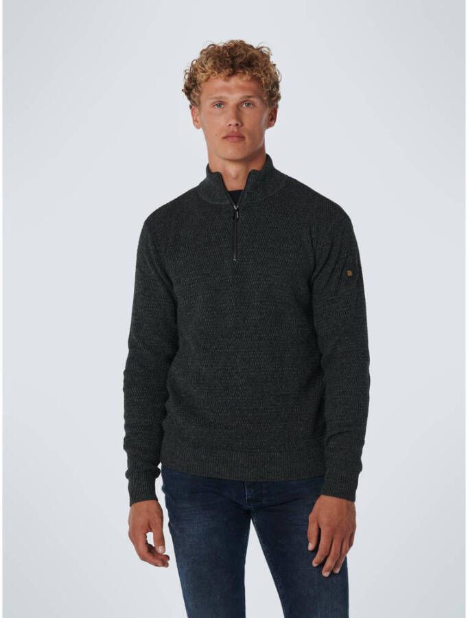 NO EXCESS Schipperstrui met gestructureerd breipatroon