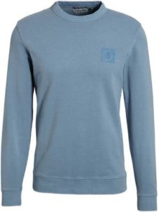 No Excess sweater washed blue