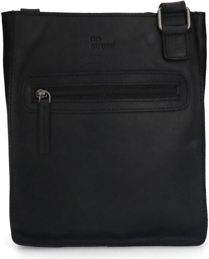 No Stress leren crossbody tas zwart - Foto 3