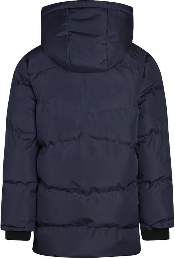 No Way Monday gewatteerde jas blauw