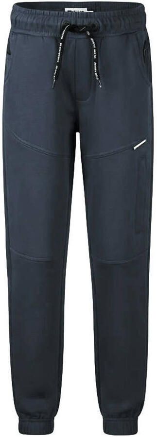 No Way Monday loose fit joggingbroek blauw Jongens Katoen Effen
