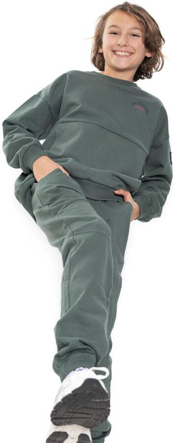 No Way Monday loose fit joggingbroek groen
