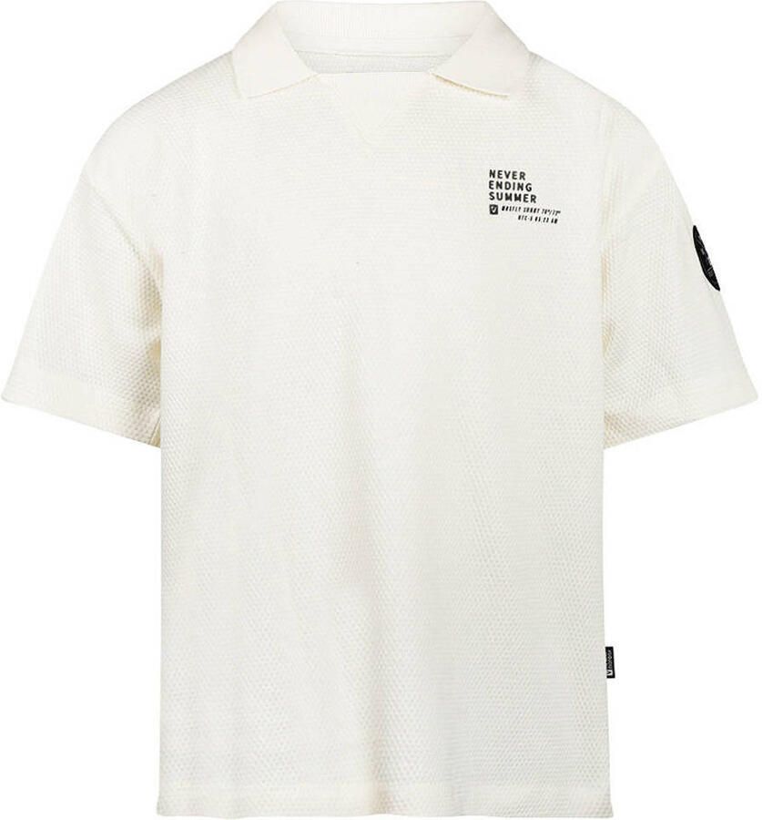 No Way Monday polo ecru