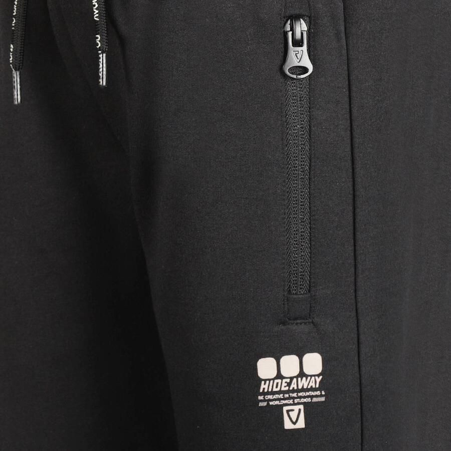 No Way Monday regular fit joggingbroek zwart Jongens Polyester Effen - Foto 2
