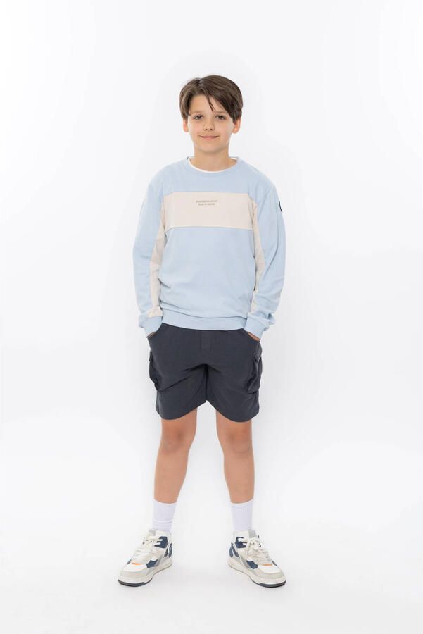 No Way Monday regular sweatshort antraciet