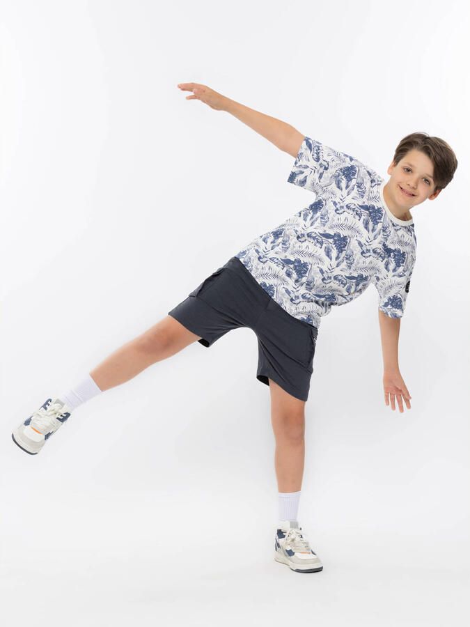 No Way Monday regular sweatshort antraciet - Foto 2
