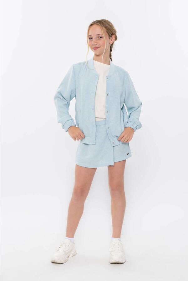 No Way Monday skort lichtblauw