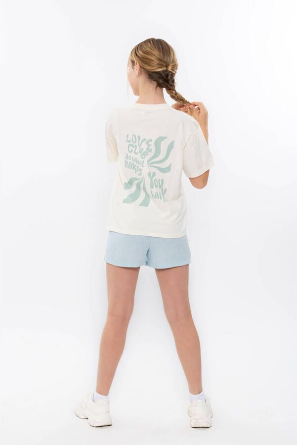 No Way Monday skort lichtblauw - Foto 3
