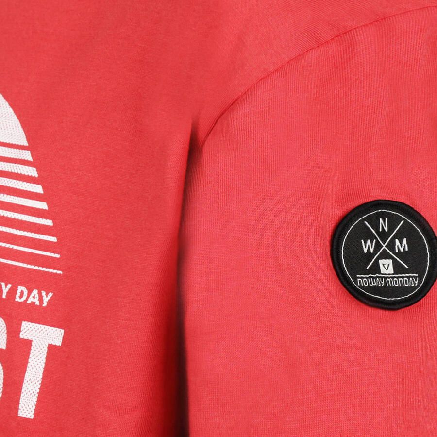 No Way Monday T-shirt oudroze - Foto 2