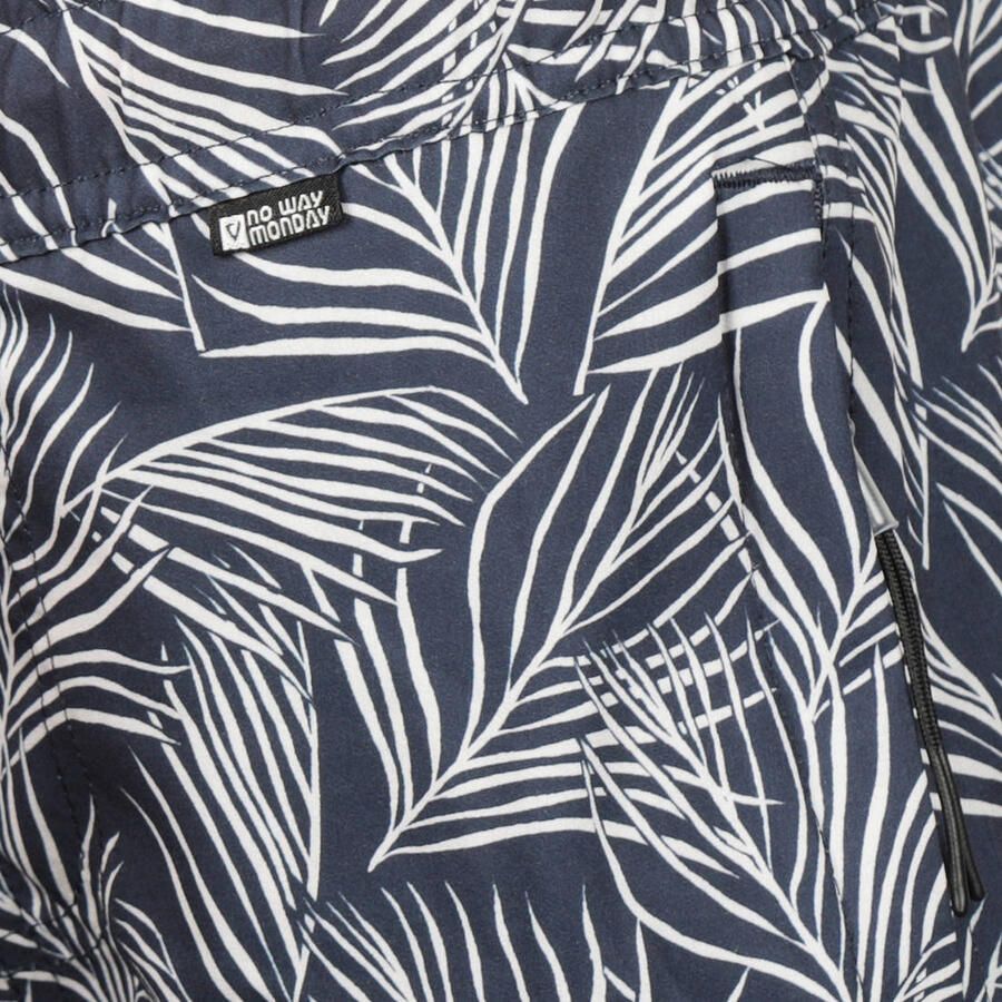 No Way Monday zwemshort donkerblauw - Foto 2