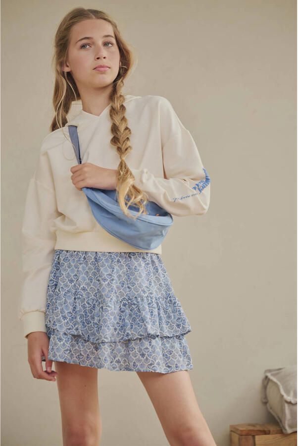 NoBell A-lijn rok blauw