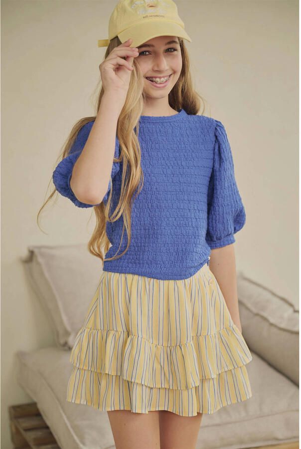 NoBell blousetop blauw - Foto 2