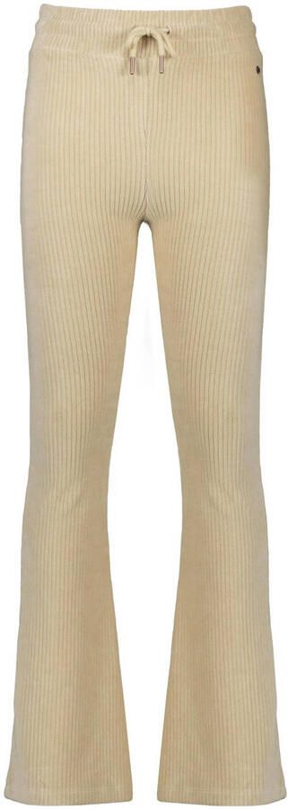 Nobell Beige Flared Broek Sady Velvet Rib Flared - Foto 4