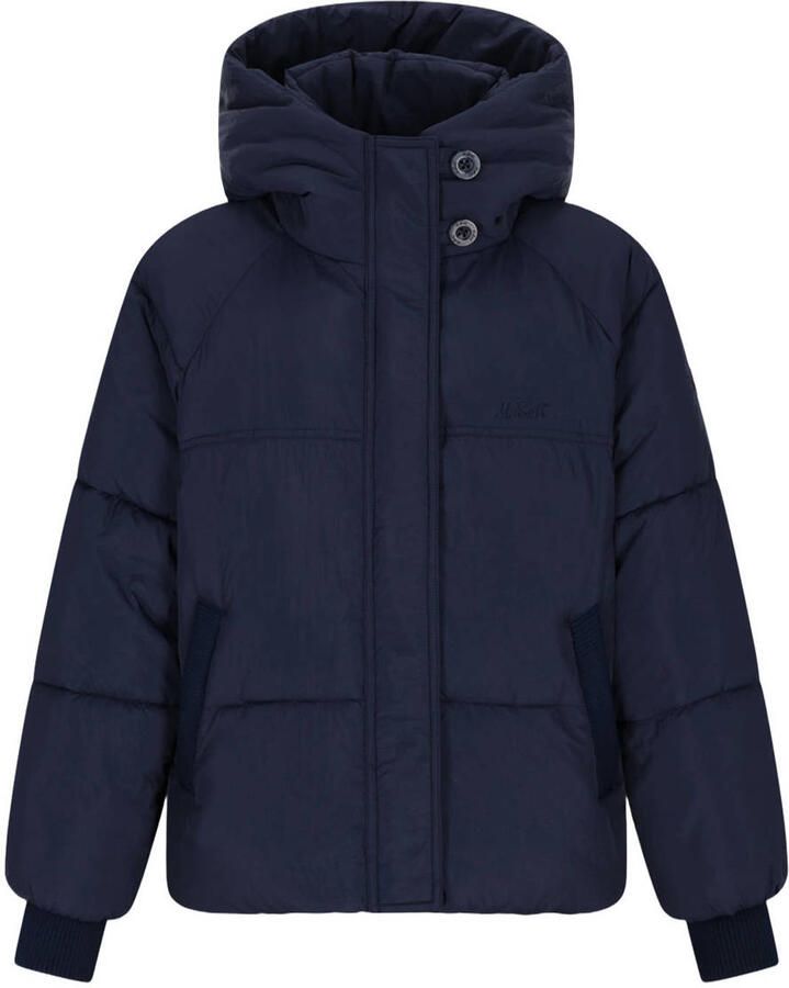NoBell gewatteerde winterjas donkerblauw