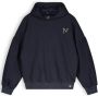 NoBell hoodie King blauw Sweater Meisjes Polyester Capuchon Effen 122 128 - Thumbnail 1