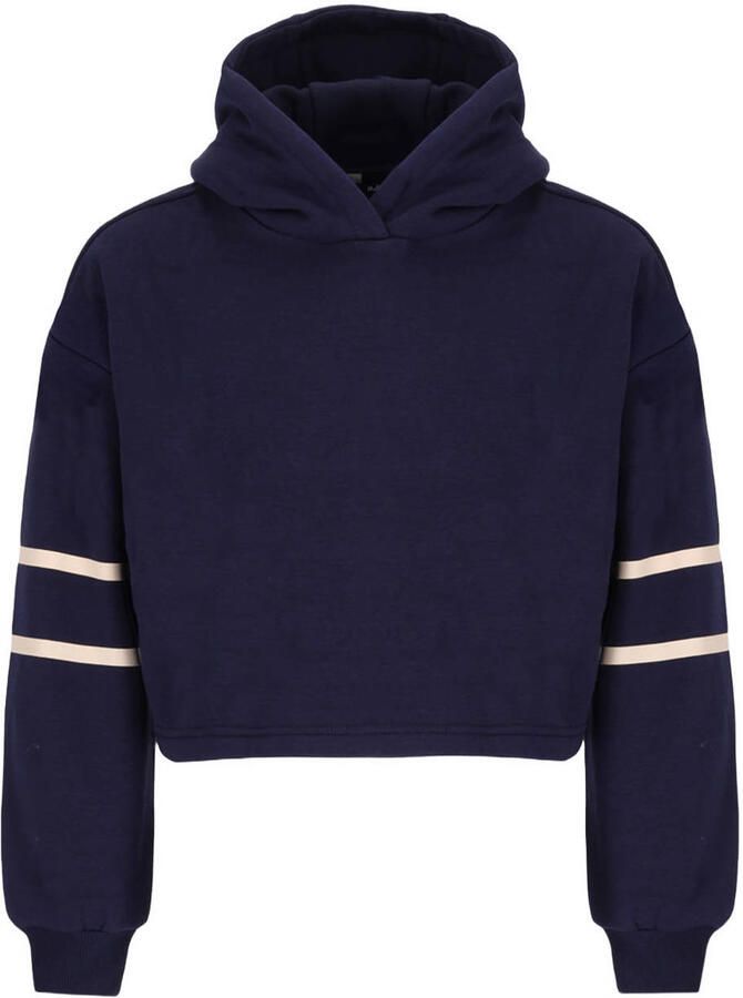 NoBell hoodie met print donkerblauw