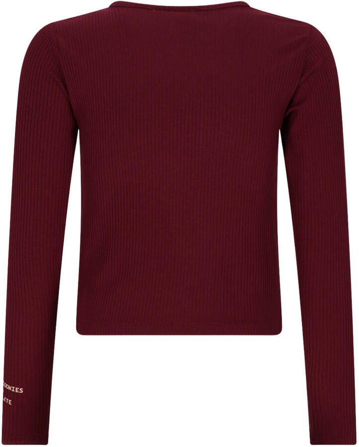 NoBell longsleeve donkerrood