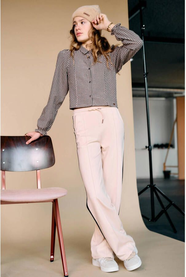 NoBell regular fit casual broek zand - Foto 2