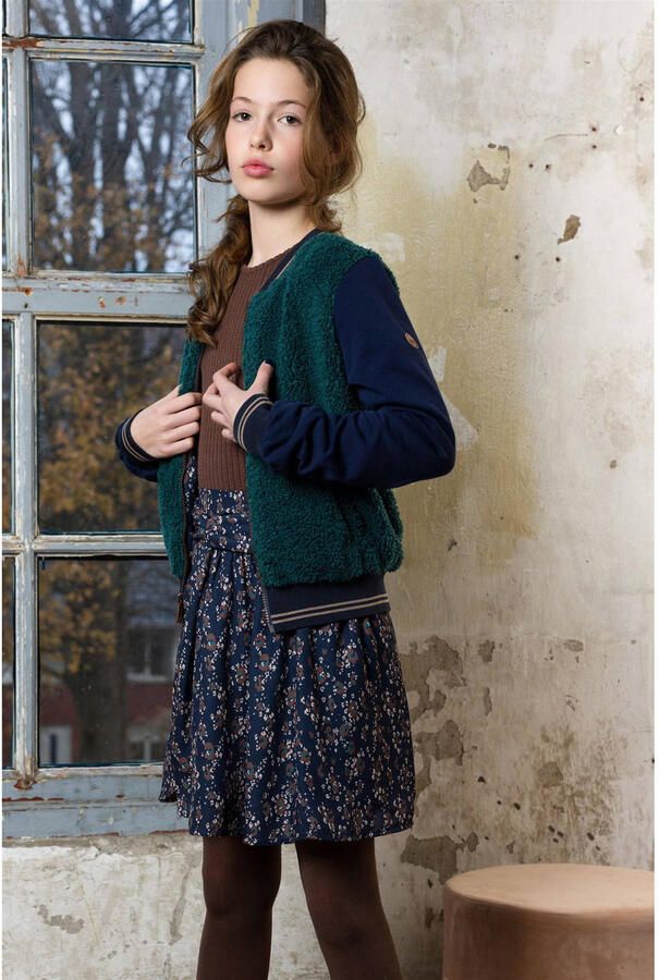 NoBell rok Nadir van polyester blauw All over print 122 128