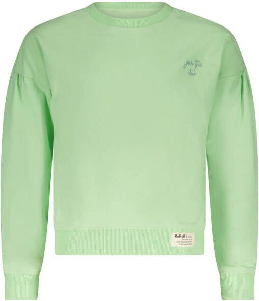 NoBell sweater KimoB licht neon groen