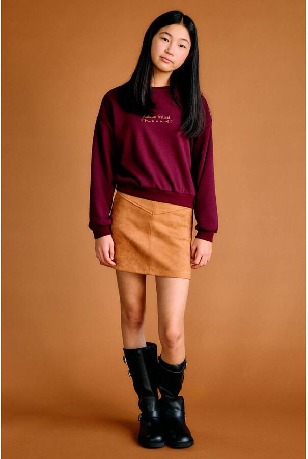 NoBell sweater met backprint
