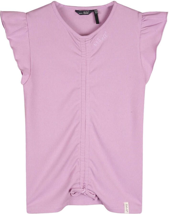 NoBell T-shirt Krisp donkerroze Meisjes Viscose Ronde hals Effen 158 164