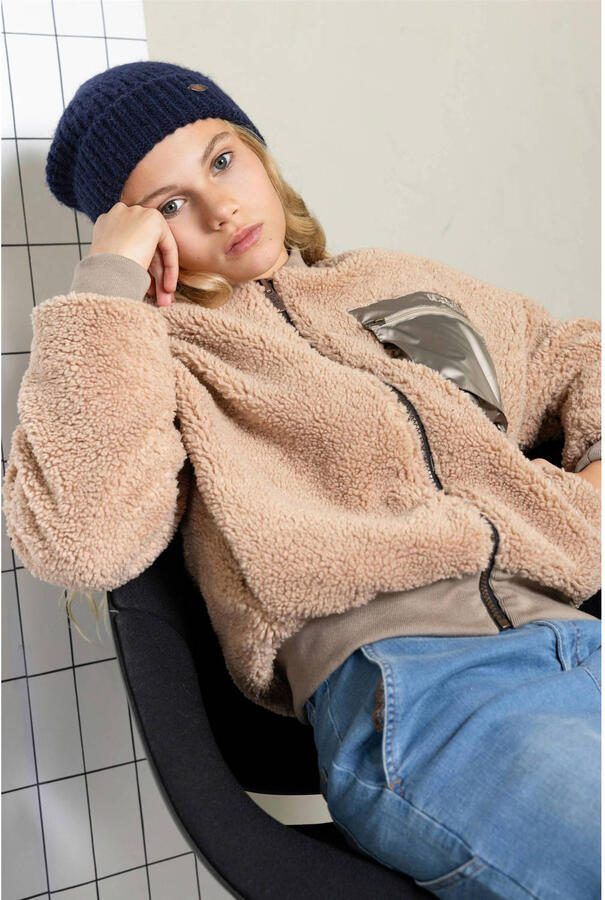 NoBell teddy reversible bomberjack bruin - Foto 3