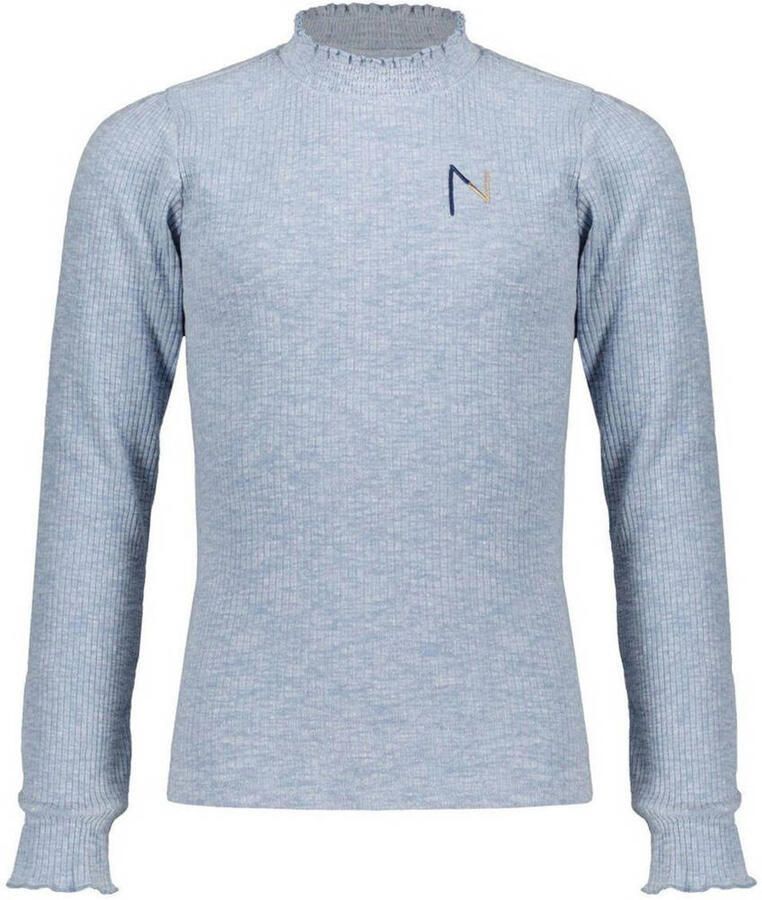 NoBell trui met logo blauw