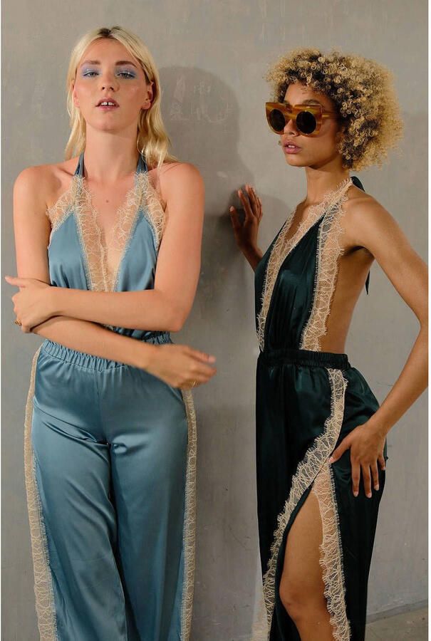 Noblesse Oblige Luna Jumpsuit Blauwgroen - Foto 3